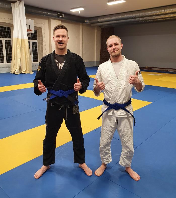Blue belt · February 7, 2022 · Promoted by Ronald Stimmer