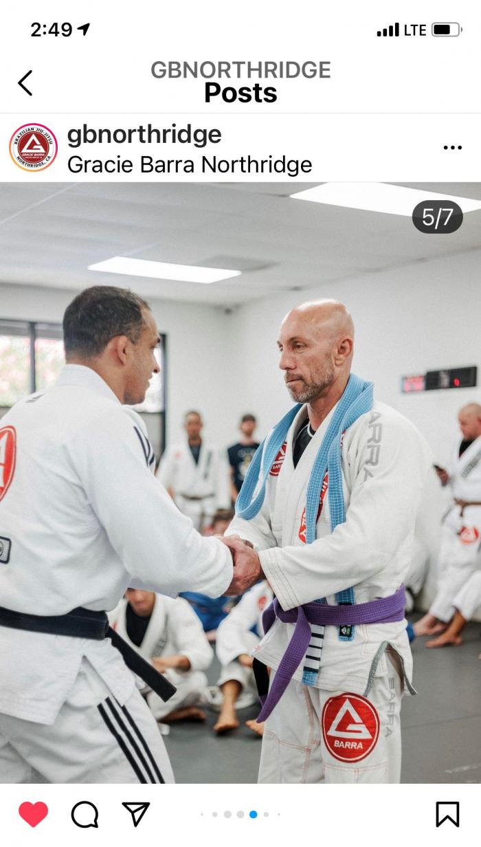 Purple belt · July 10, 2021 · Promoted by Romulo Barral