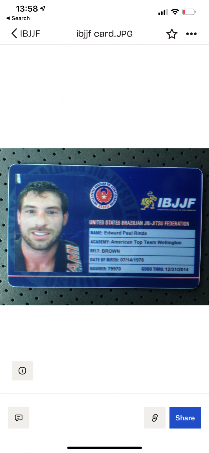 Brown belt · June 11, 2008 · Promoted by Marcel Ferreira