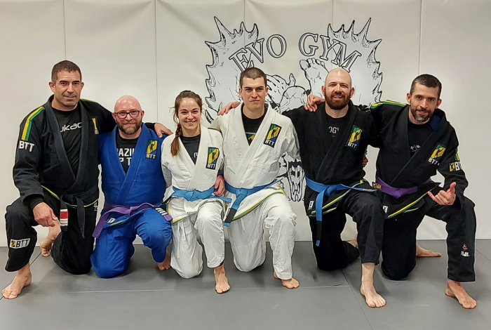 Purple belt · November 20, 2021 · Promoted by Matthew Poulin