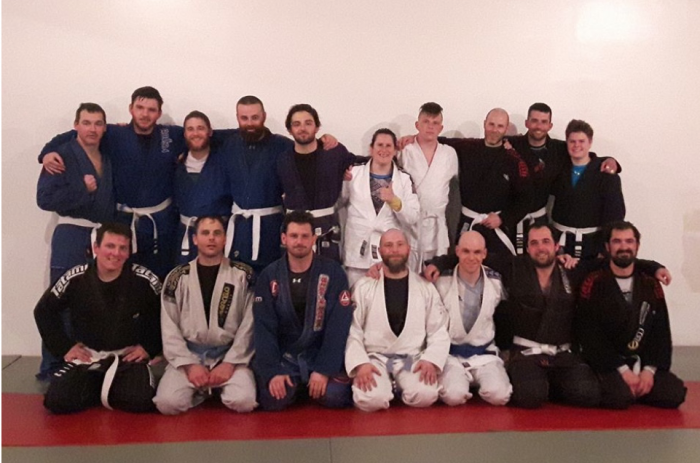 White belt old pic  from MMA Rouyn