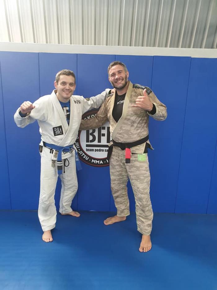 With Ivan Tomasetti
