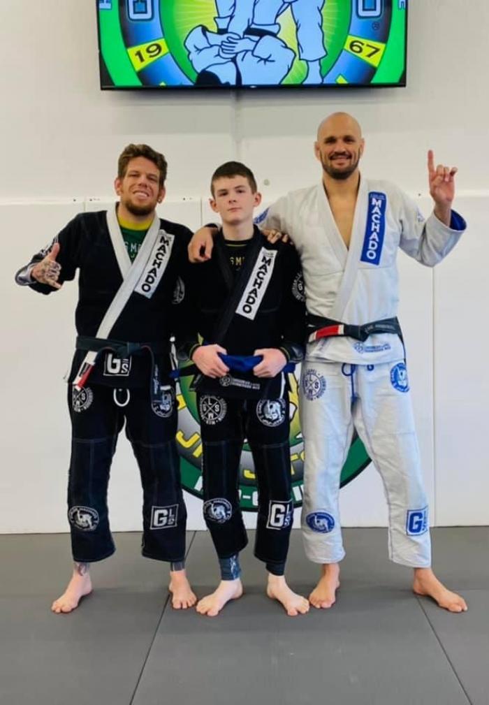 Blue belt · February 9, 2022 · Promoted by Greg Hamilton