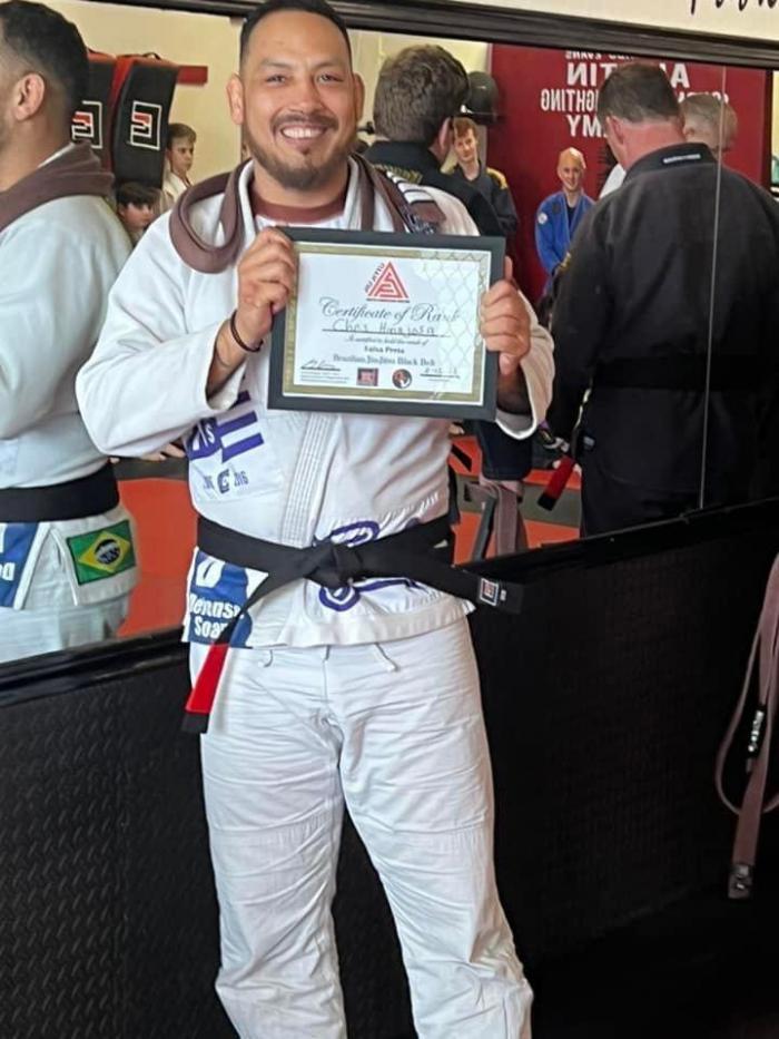 Black belt · February 11, 2022 · Promoted by Bryan Evans