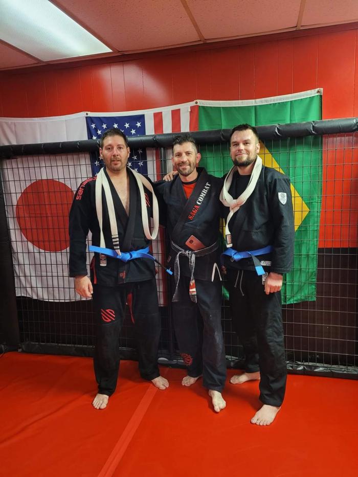 Blue belt · October 28, 2021 · Promoted by Scott White
