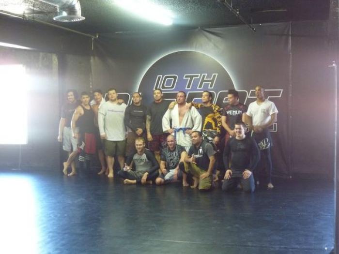 Training at 10TH Planet Hollywood 2010