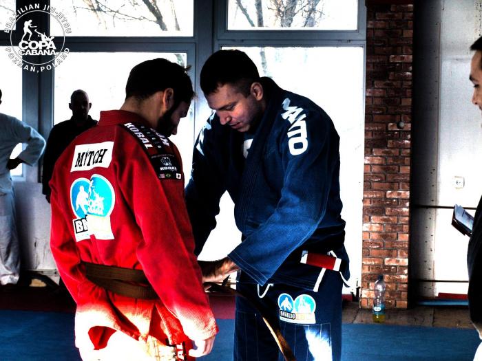 Brown belt · January 25, 2014 · Promoted by Piotr Kapral