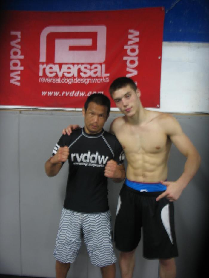 Back in summer 2012 I trained 3 months at Baret Yoshida's academy. His ground game and back controls inspired me a lot.