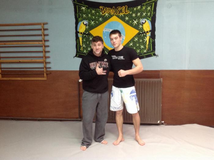 Seminar Jeff Jimmo 2014. His wresting game inspired me as well for the rest of my journey.