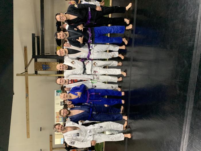 Blue belt · August 3, 2019 · Promoted by Jeff Messina