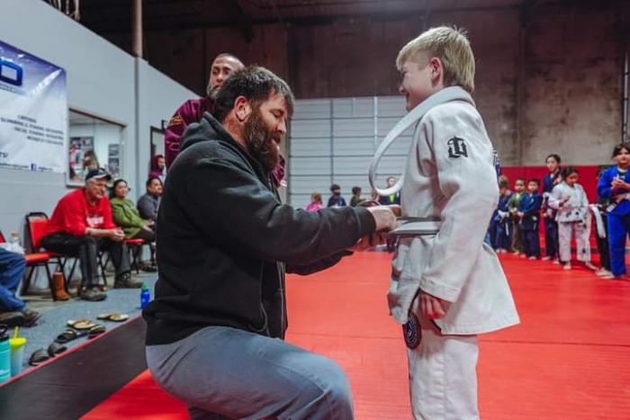 Gray belt · January 7, 2022 · Promoted by Professor Derek Lemos
