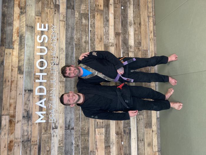 Purple belt · February 12, 2022 · Promoted by Patrick Hemenway