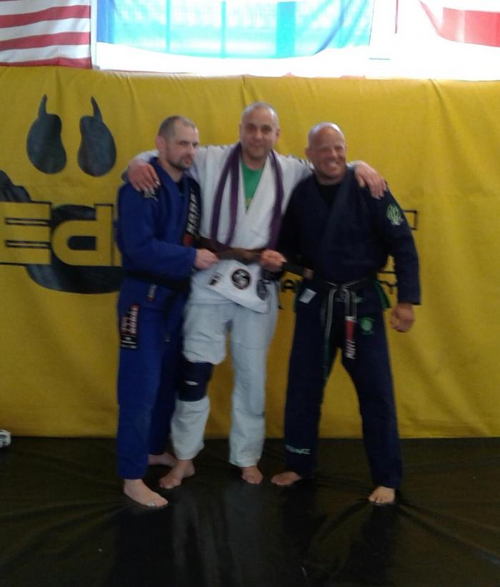 Brown belt · January 10, 2016 · Promoted by Gavin Boardman
