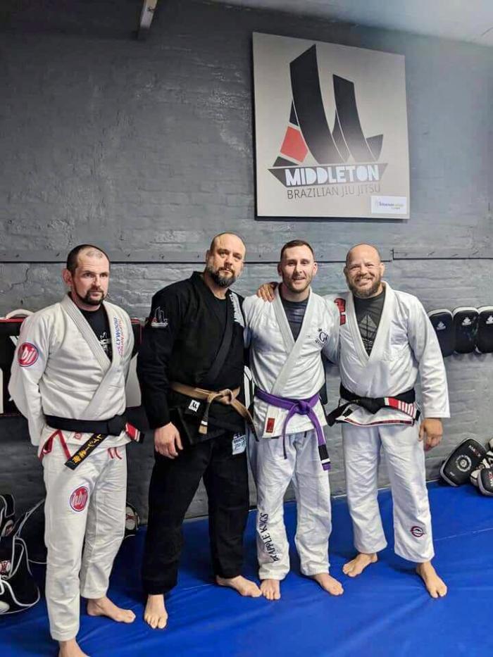 Brown belt · January 10, 2016 · Promoted by Gavin Boardman