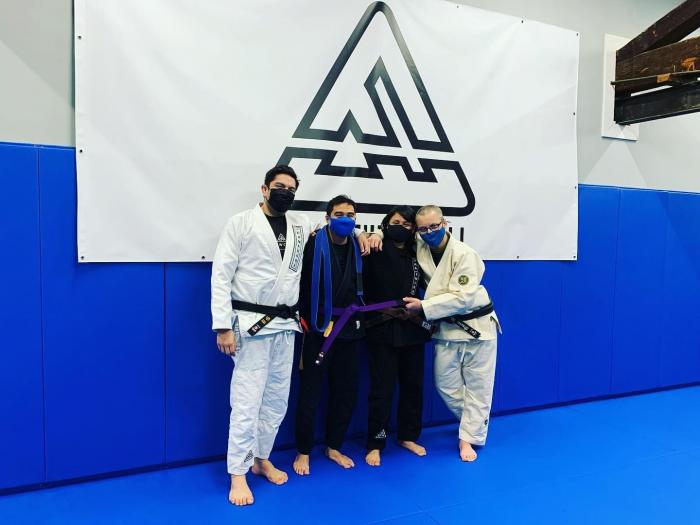 Purple belt · January 5, 2022 · Promoted by Drew Vogel
