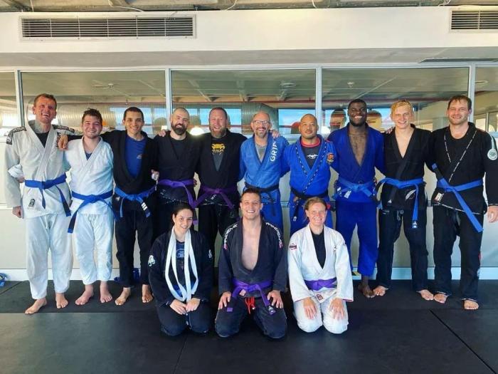 Purple belt · February 19, 2022 · Promoted by Chris Bright