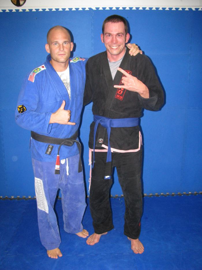 Blue belt · September 23, 2010 · Promoted by Sean Wilson