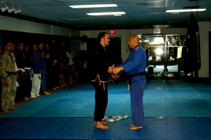 Blue belt · September 23, 2010 · Promoted by Sean Wilson