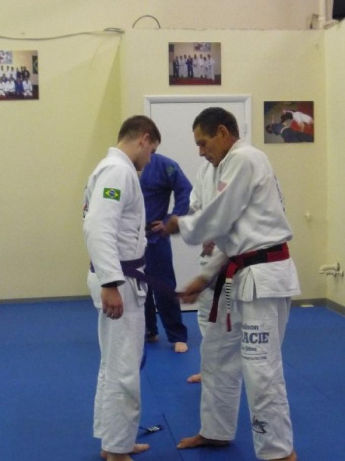 Purple belt · August 20, 2009 · Promoted by Relson Gracie