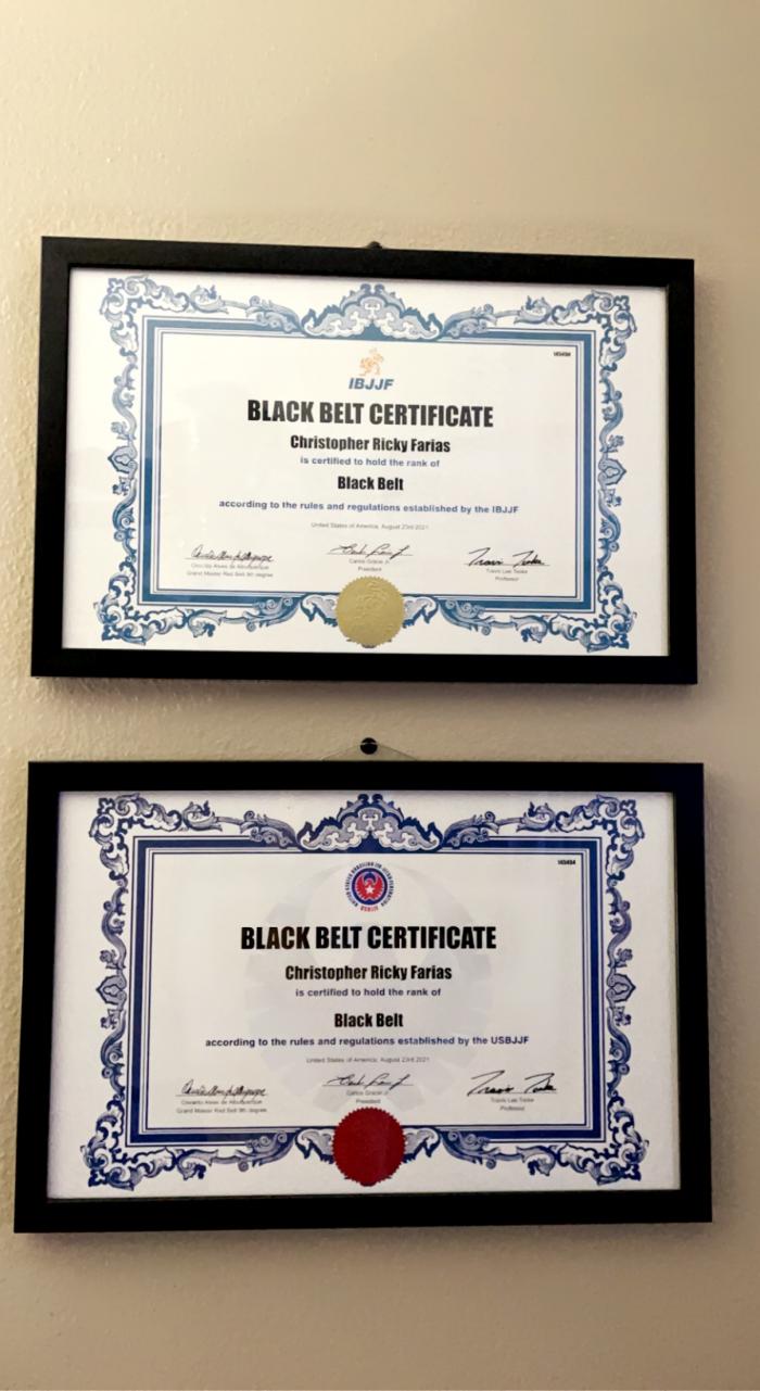 Black belt · July 3, 2021 · Promoted by Travis Tooke