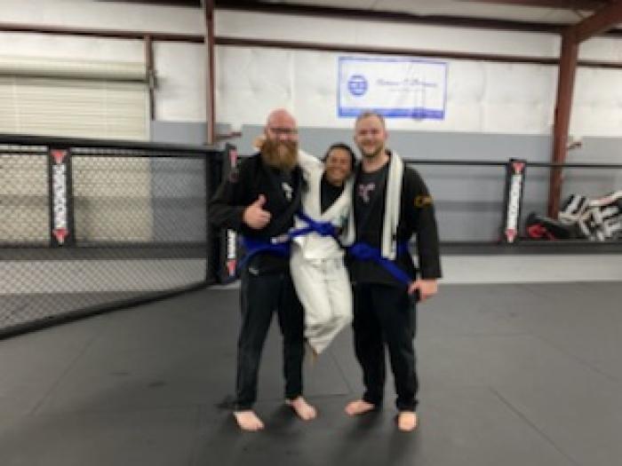 Blue belt · March 12, 2022 · Promoted by Jerry Gonzalez