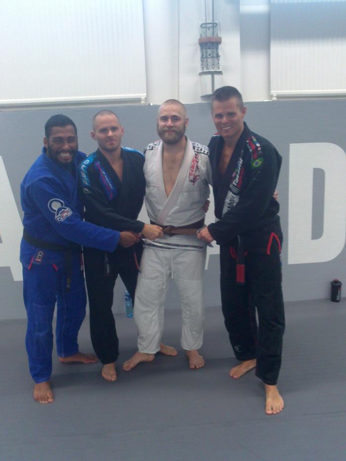 Brown belt · August 1, 2014 · Promoted by Ricard Carneborn
