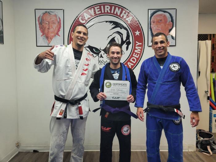 Purple belt · February 9, 2022 · Promoted by Kenneth Penn