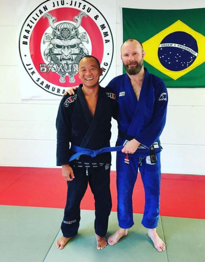 Blue belt · August 21, 2016 · Promoted by Paul Persson