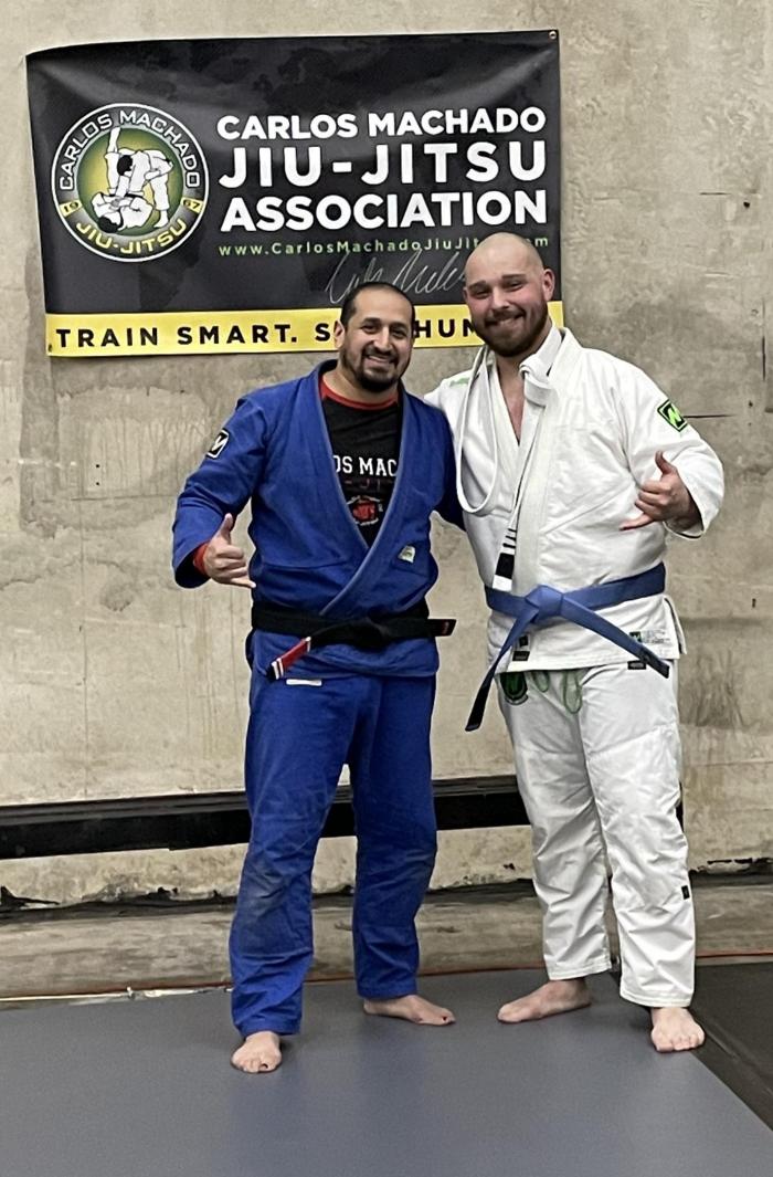 Blue belt · February 25, 2022 · Promoted by Steven Matias