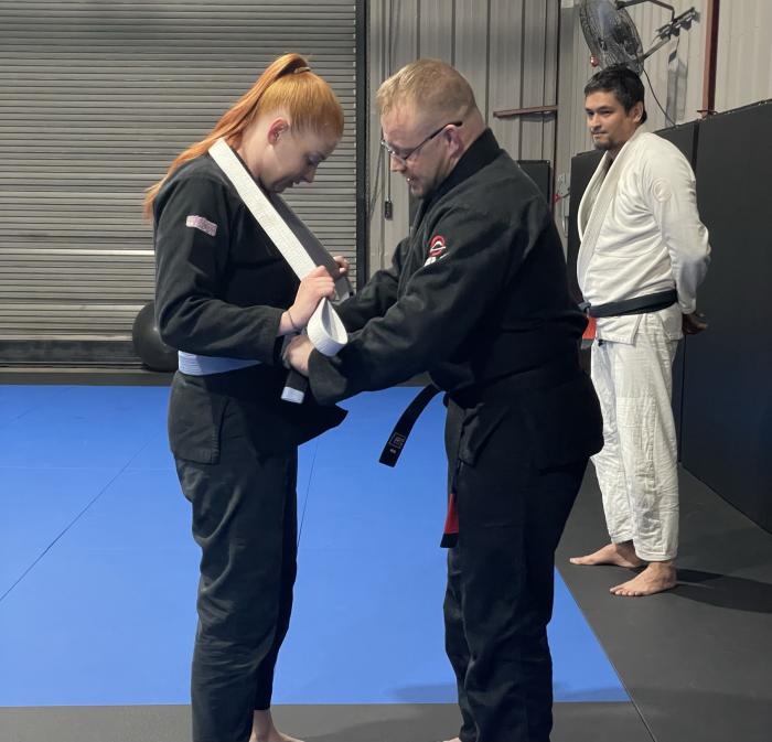 Blue belt · December 8, 2021 · Promoted by Joseph Harrison
