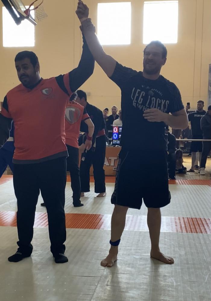Competing at brown belt