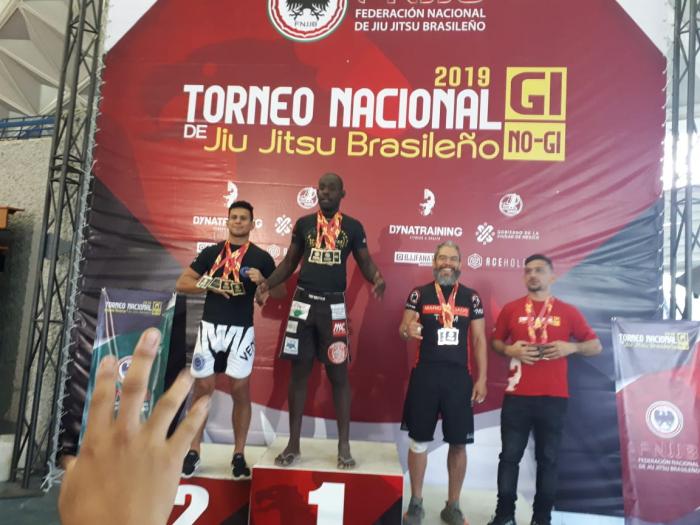 3rd place absolute national México black belt