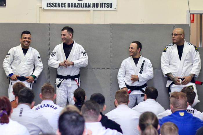 Belt promotion day at Essence BJJ