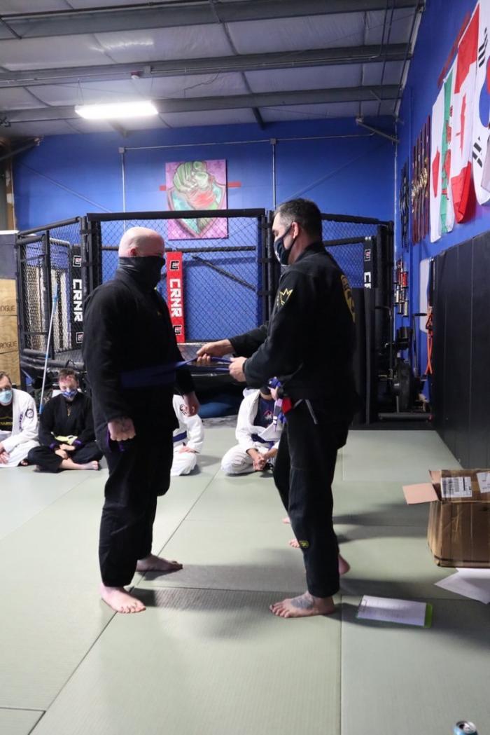 Blue belt · January 23, 2021 · Promoted by Langdon Showalter