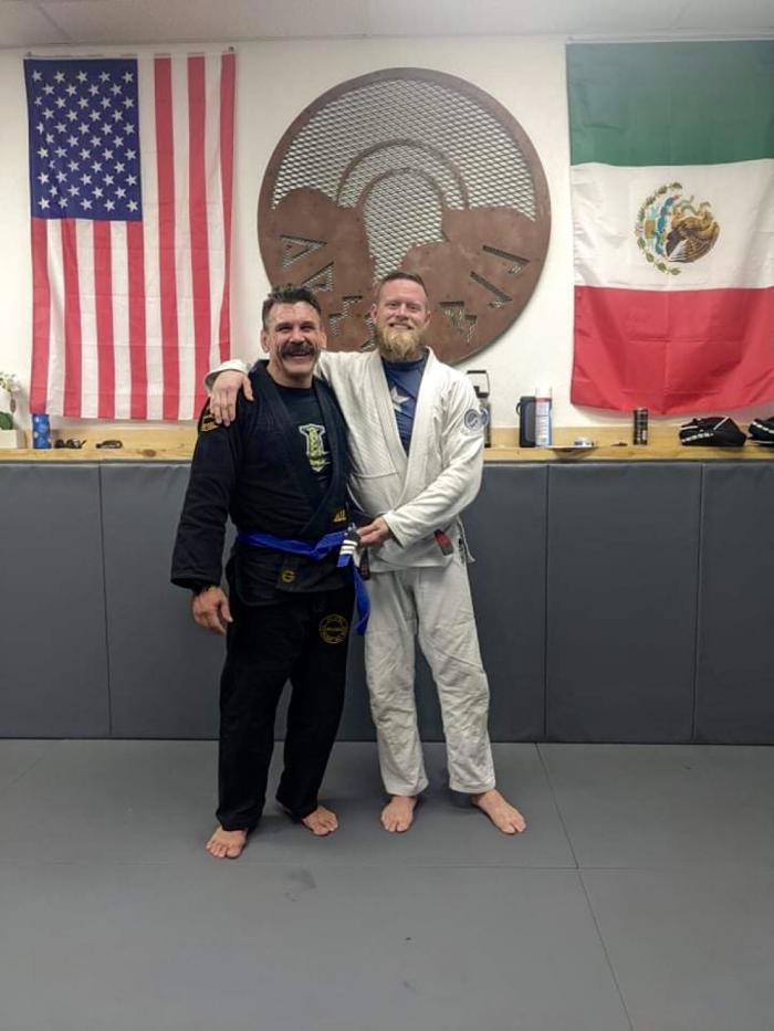 Blue belt · November 14, 2020 · Promoted by Nick Tsai