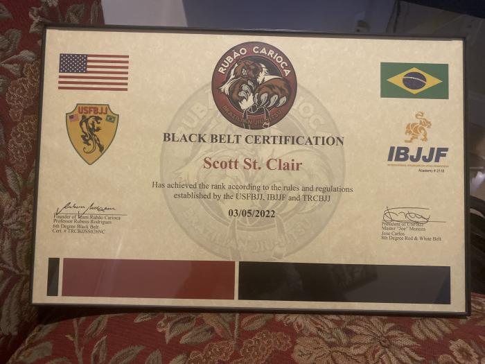 Black belt · March 5, 2022 · Promoted by John Schell