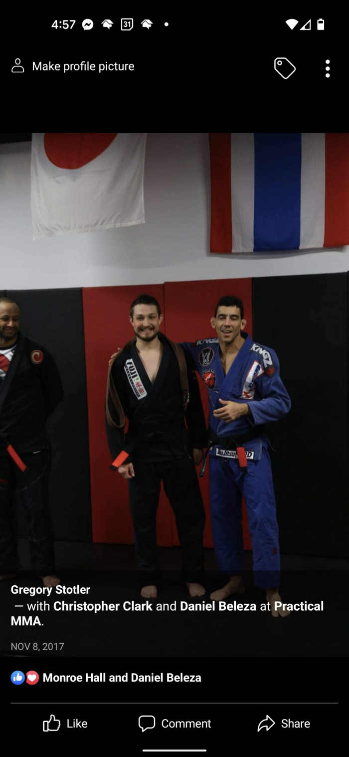 Black belt · November 6, 2017 · Promoted by Daniel Beleza