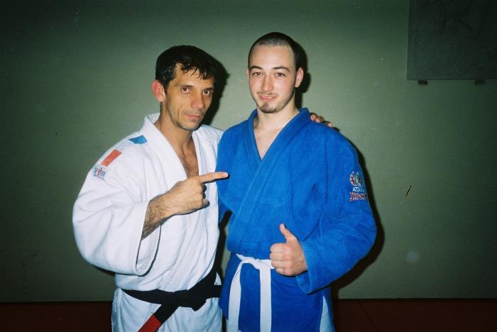 Avec Ricardo De La Riva (mars 2002)