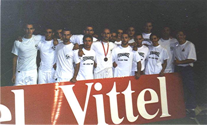 My first compétition november 2001