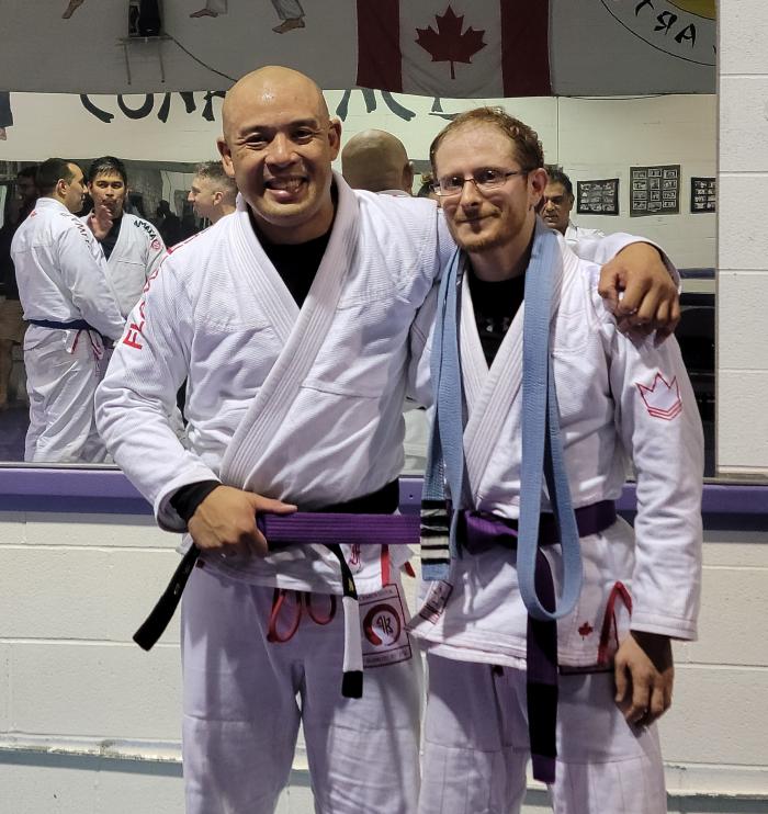Purple belt · September 26, 2021 · Promoted by Patrick Teruel