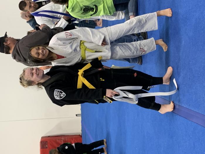 Yellow belt · April 10, 2021 · Promoted by Scott Thompson