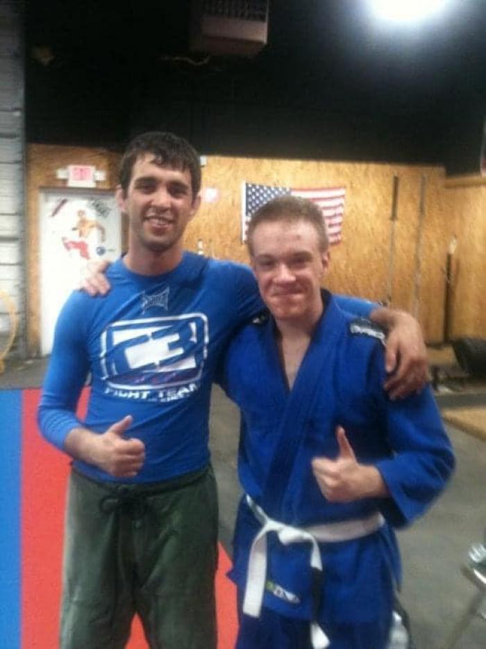 Met: Roli Delgado, Mean Wristlock that guy has