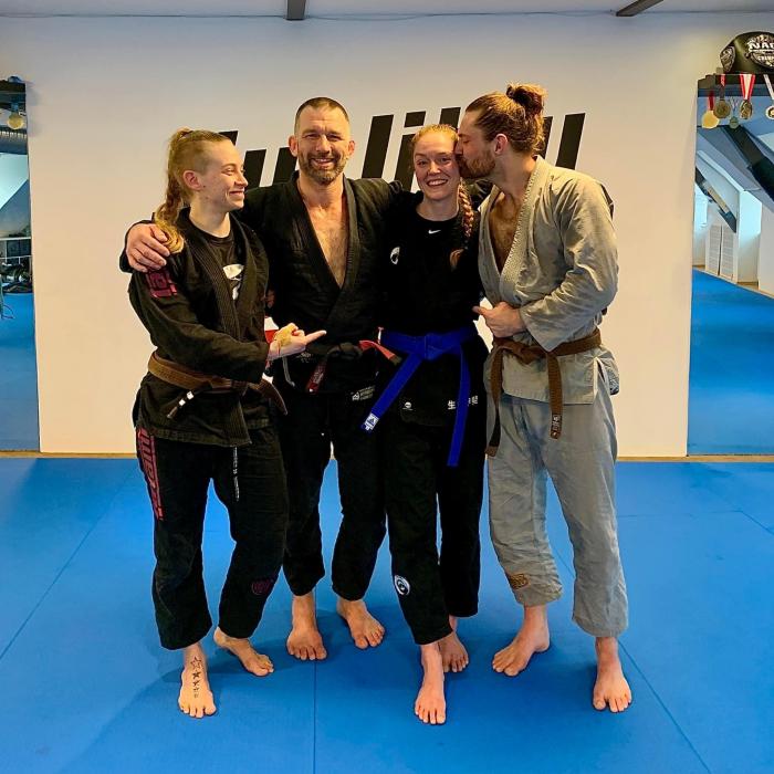 Blue belt promotion in Siam Copenhagen March 2, 2022
