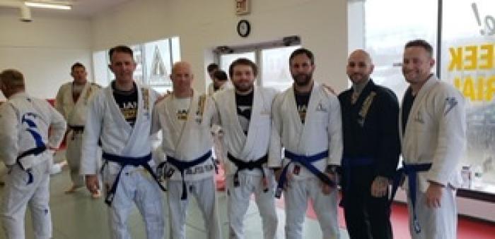 Blue belt · January 25, 2020 · Promoted by Christopher Downing