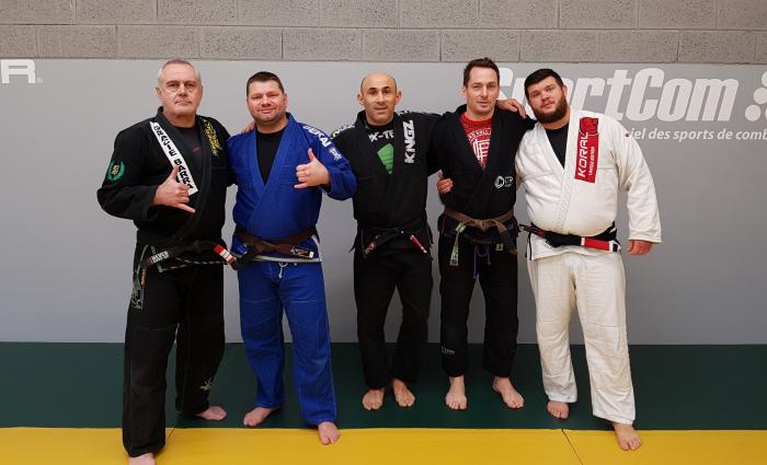 Brown belt · November 12, 2017 · Promoted by Gael Coadic