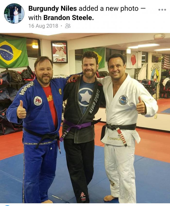Purple belt · August 15, 2018 · Promoted by Sean Raki