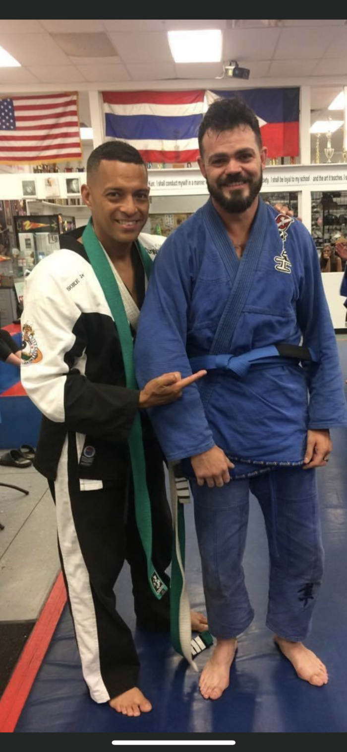 Blue belt · October 1, 2017 · Promoted by Jeff Santella