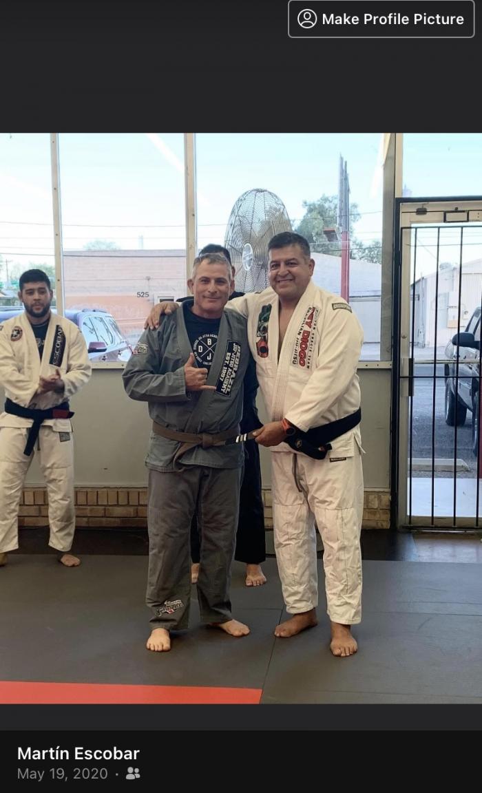 Black belt · December 18, 2021 · Promoted by Professor Martin Escobar