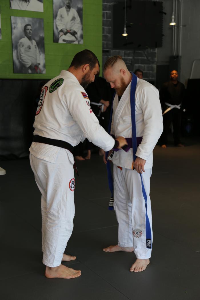 Purple belt · March 5, 2022 · Promoted by Jamie Williams