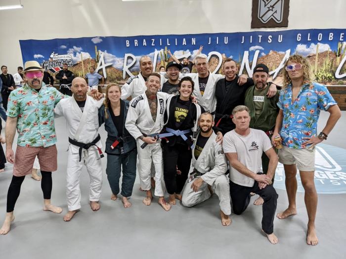Blue belt · March 12, 2022 · Promoted by Charles Harriott